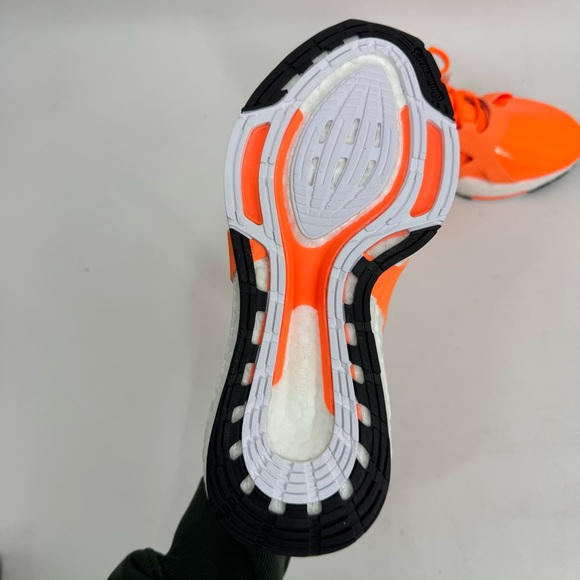 NEW Adidas x Stella McCartney Ultraboost 21 Sneakers in Orange - Picture 4 of 5